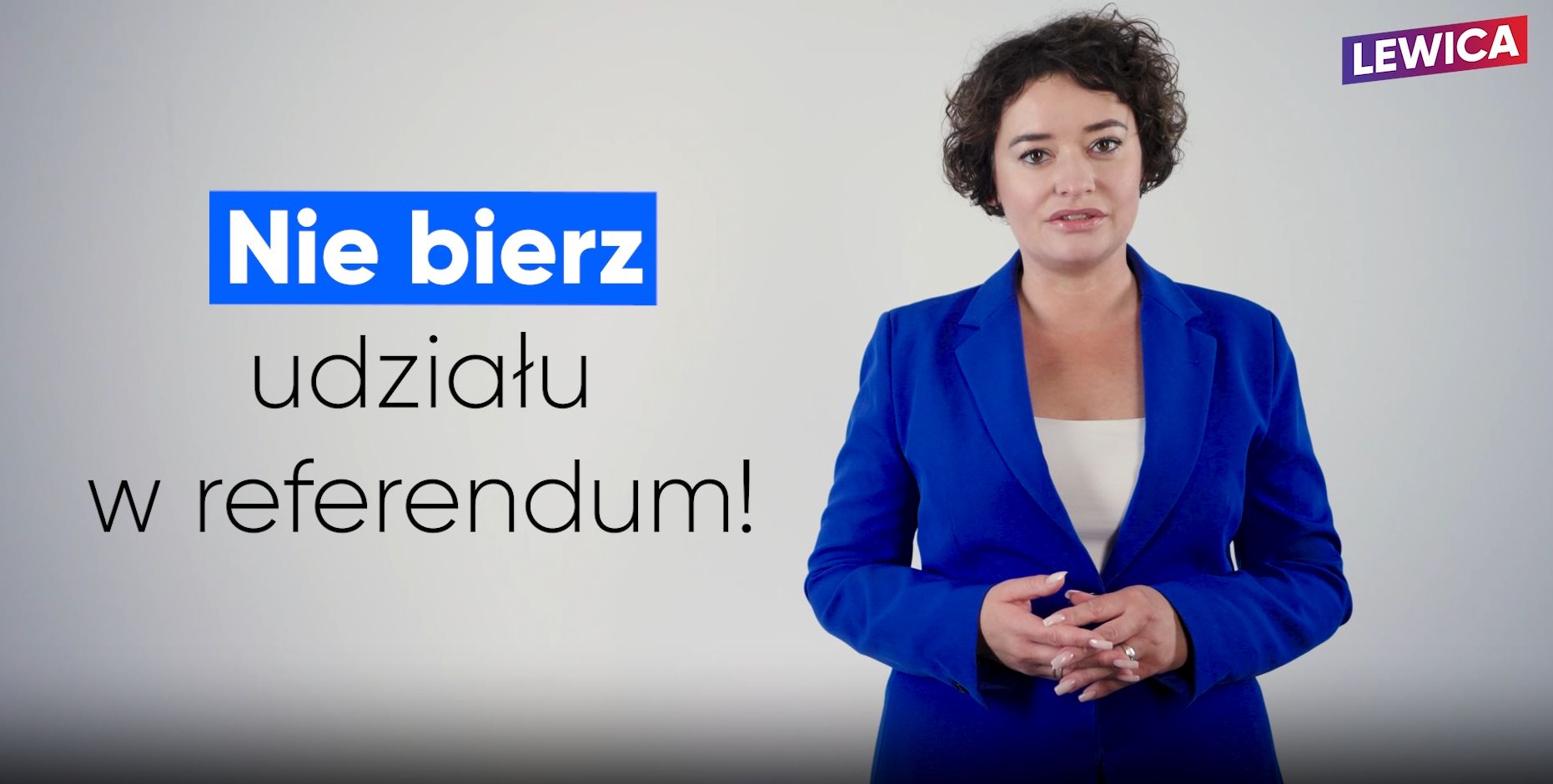 Zukowska spot referendum 021023