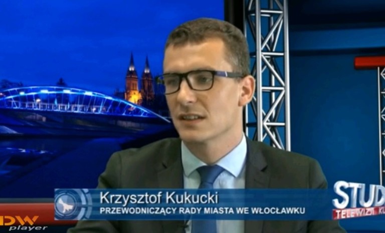 Krzysztof Kukucki gościem Studia TV Kujawy